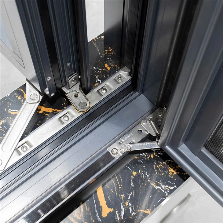 aluminium frame casement window